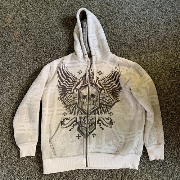 Tops | Y2k Mall Goth Hoodie | Poshmark